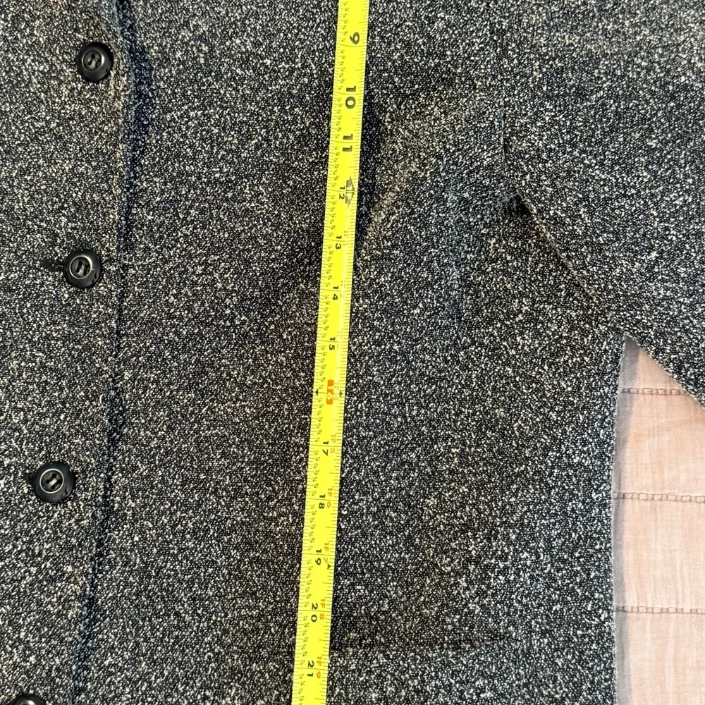 Sag Harbor Tweed Blazer Grey Size 16 - Picture 4 of 7